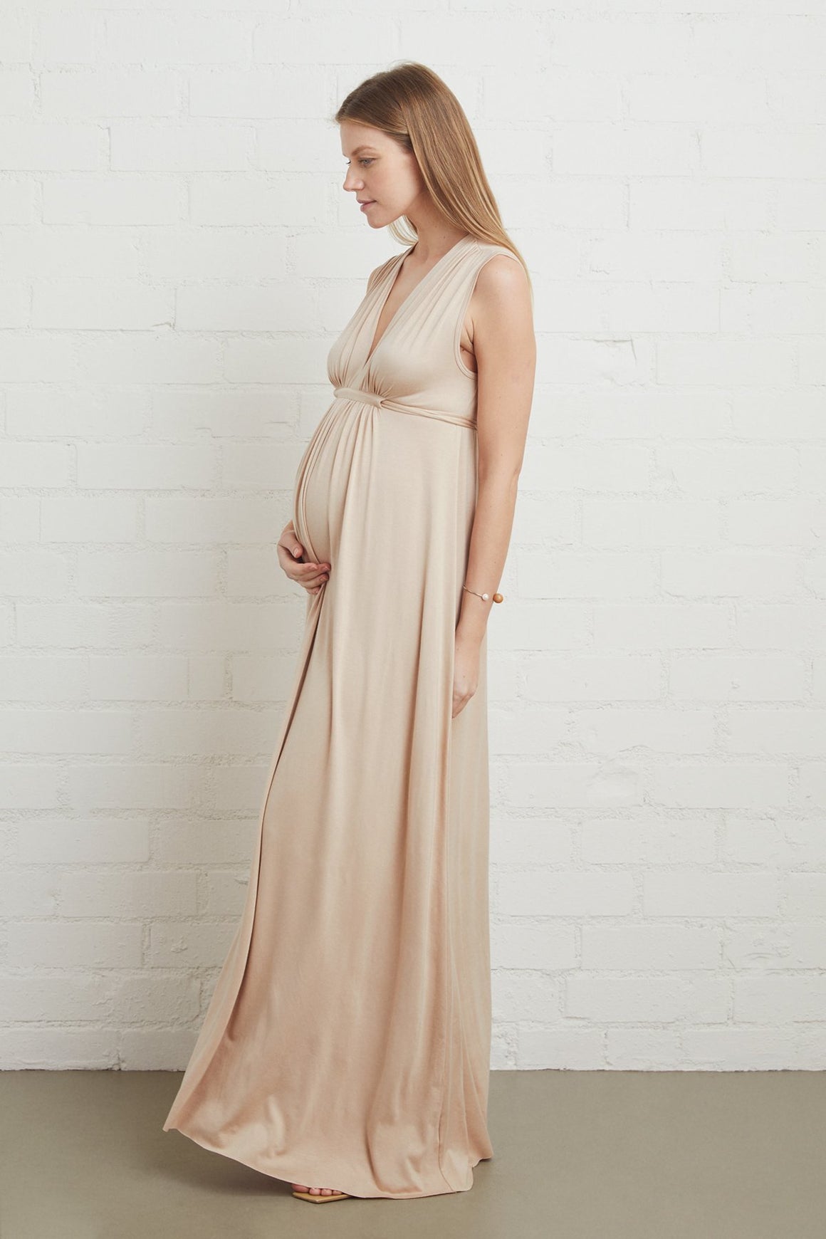 Long Sleeveless Caftan - Maternity