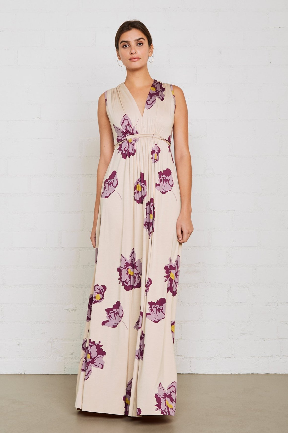 Long Sleeveless Caftan Dress
