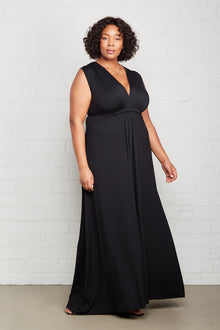 Long Sleeveless Caftan - Plus Size