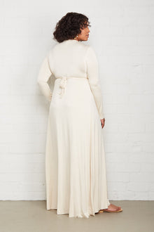Long Sleeve Full Length Caftan - Plus Size