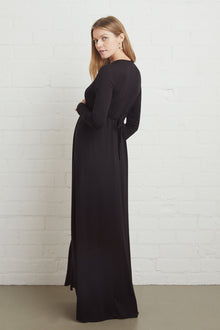 Long Sleeve Full Length Caftan - Maternity