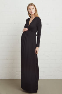 Long Sleeve Full Length Caftan - Maternity
