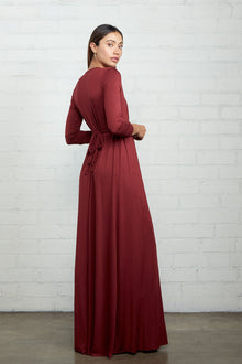 Long Sleeve Full Length Caftan Dress