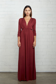 Long Sleeve Full Length Caftan Dress