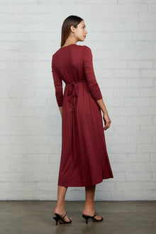 Long Sleeve Mid-Length Caftan Dress