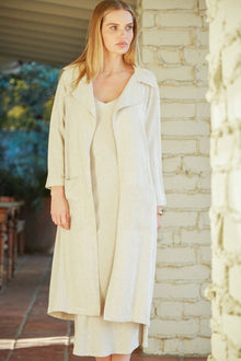 Linen Cary Trench