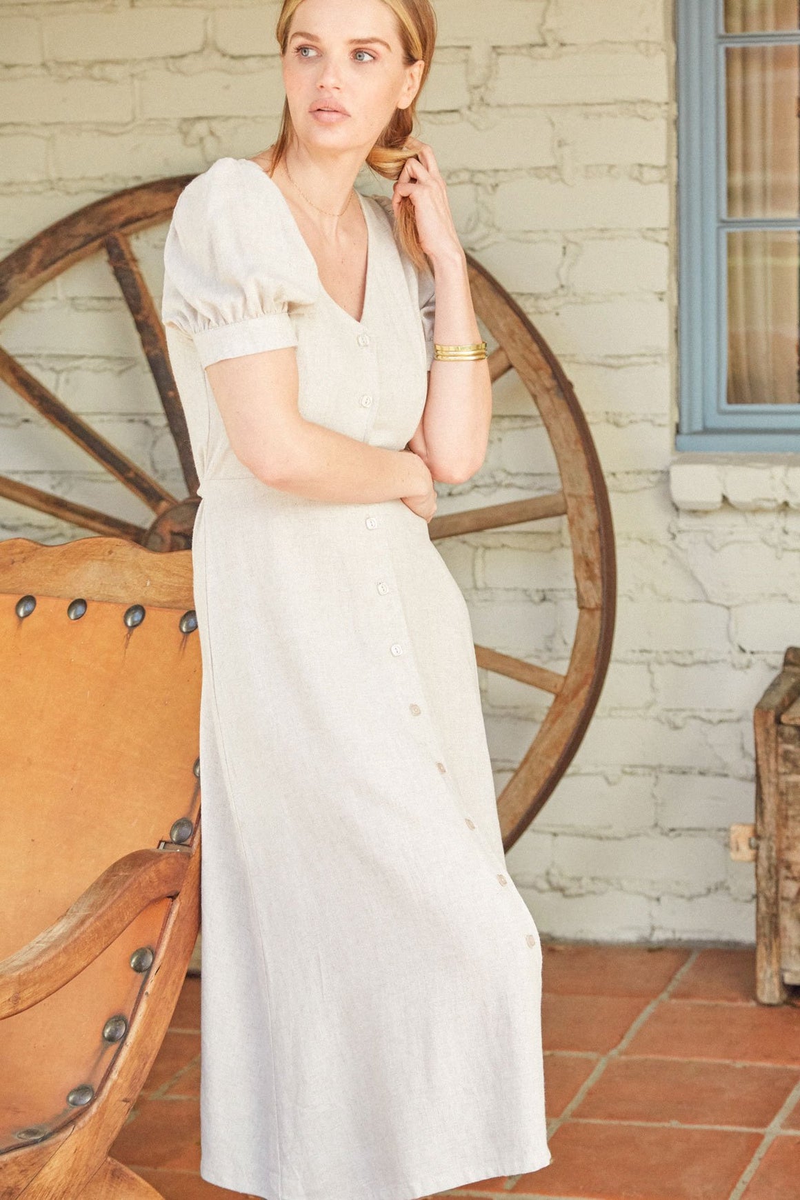 Linen Piper Dress