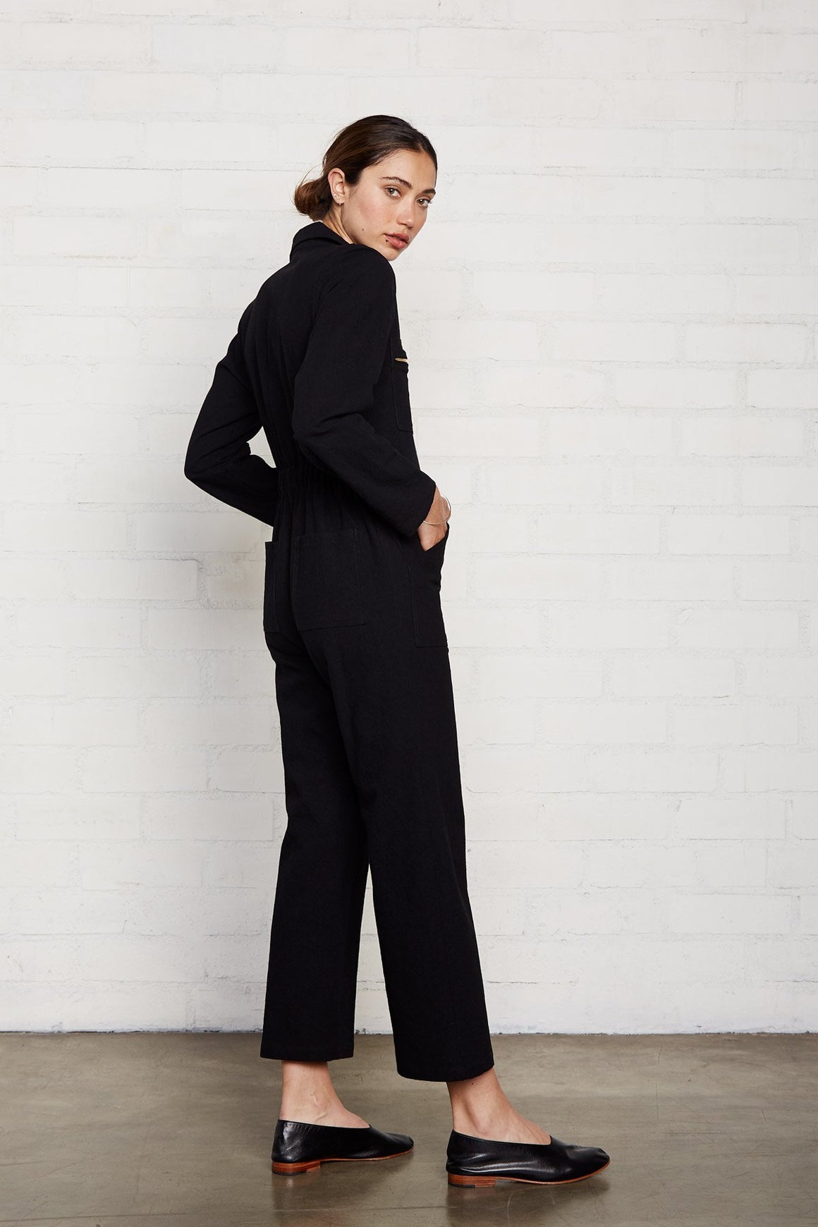 Linen Canvas Shelby Jumpsuit