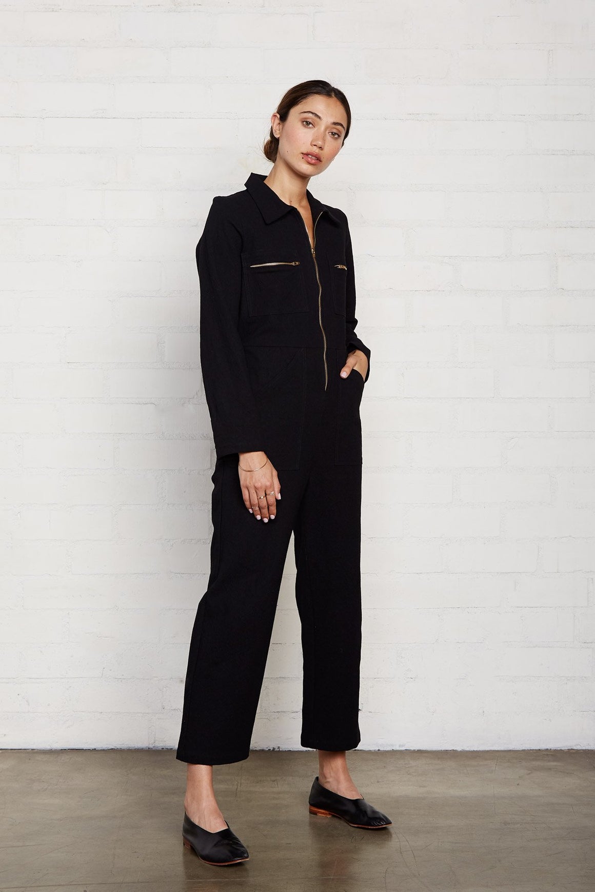 Linen Canvas Shelby Jumpsuit