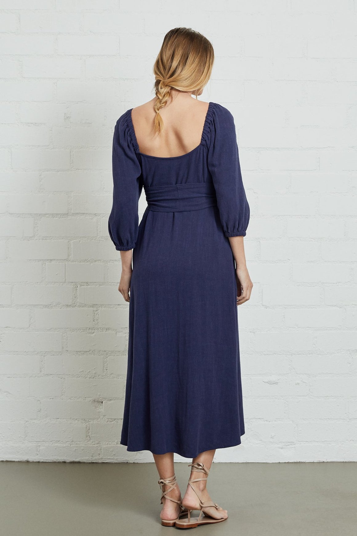 Linen Eris Dress - Maternity