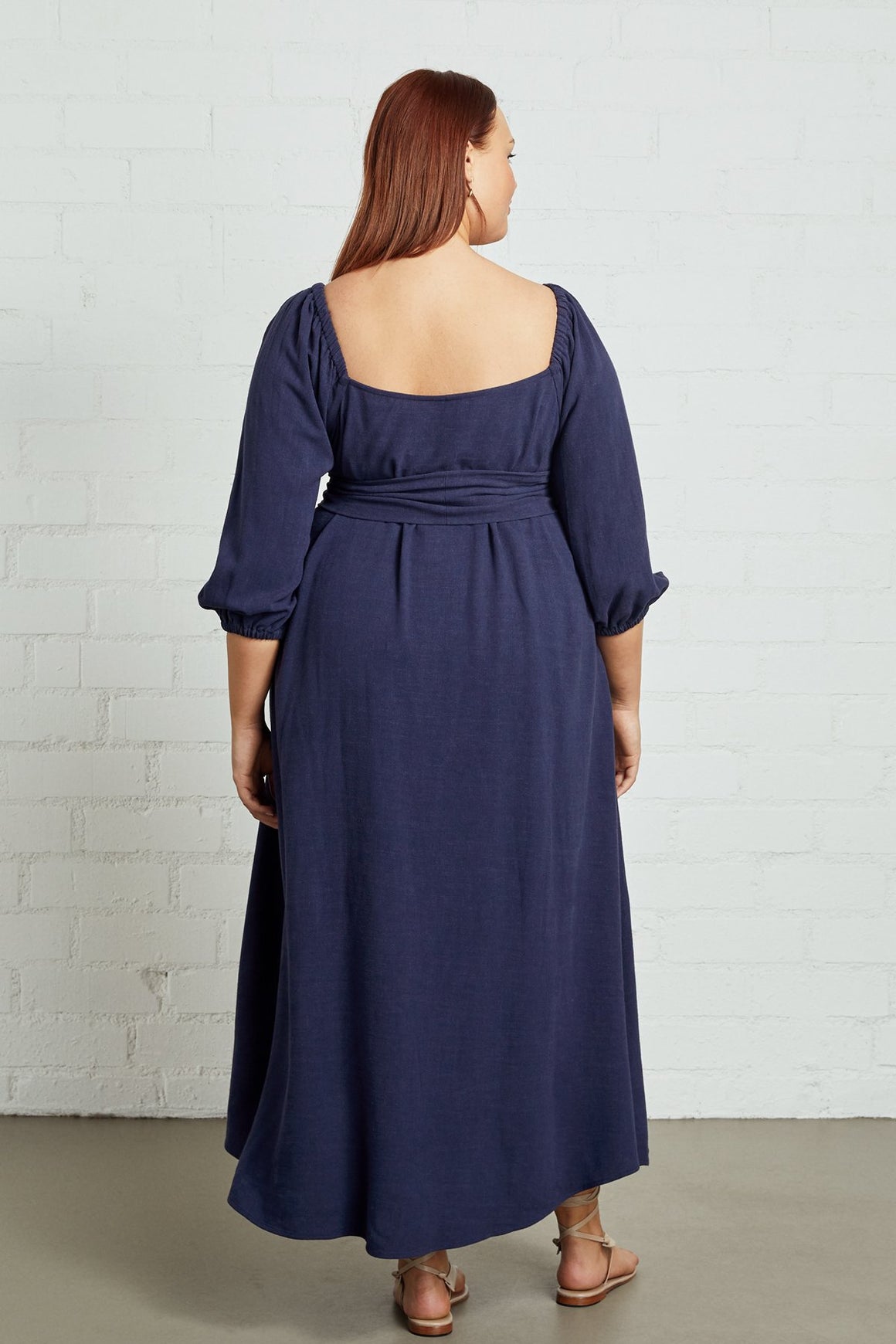 Linen Eris Dress - Plus Size