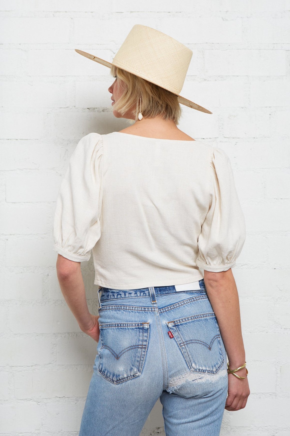Linen Kimmie Top