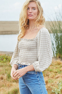Linen Reign Top
