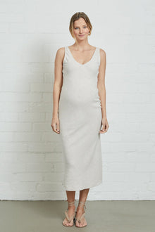 Linen Simona Dress - Maternity