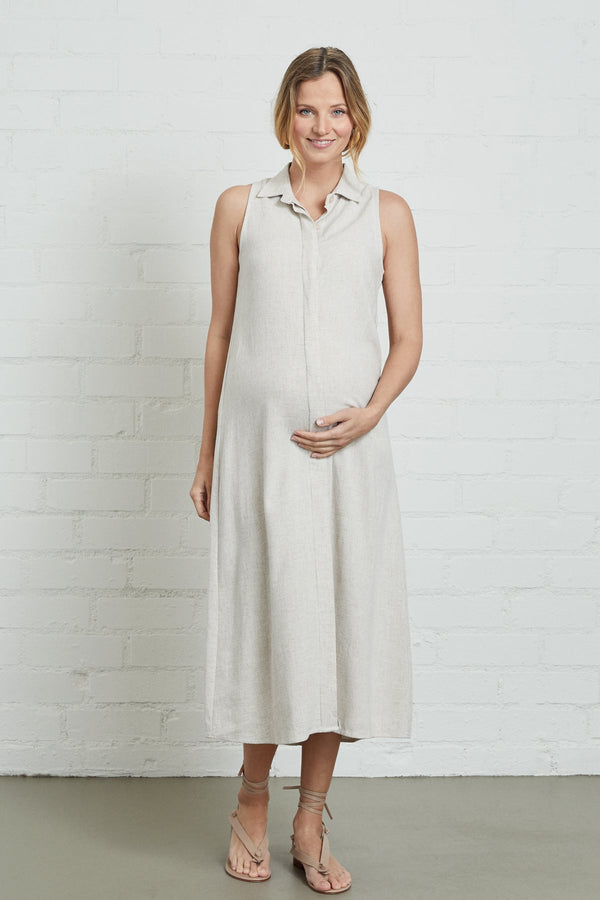 Linen Sofi Dress - Maternity