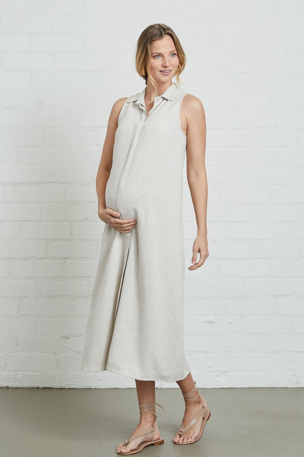Linen Sofi Dress - Maternity