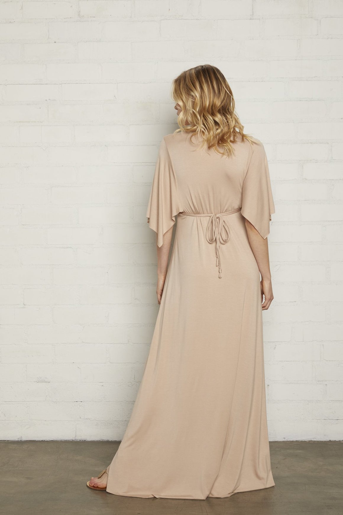 Long Caftan Dress - Maternity