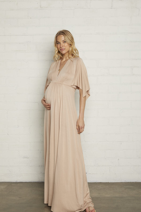 Long Caftan Dress - Maternity