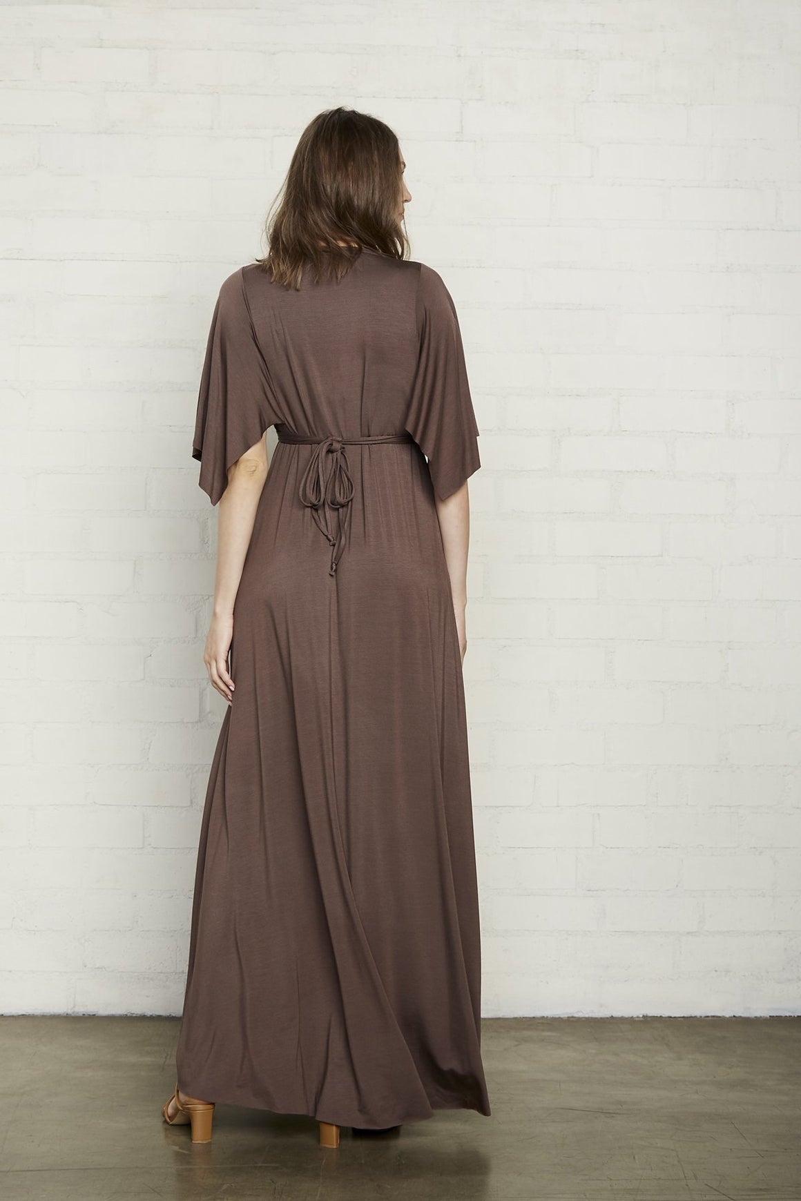 Long Caftan Dress - Maternity