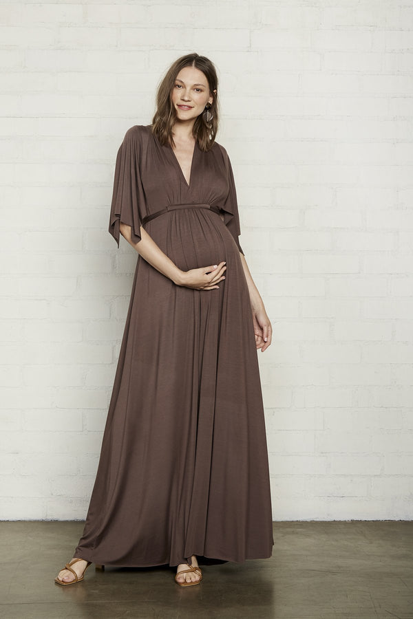 Long Caftan Dress - Maternity
