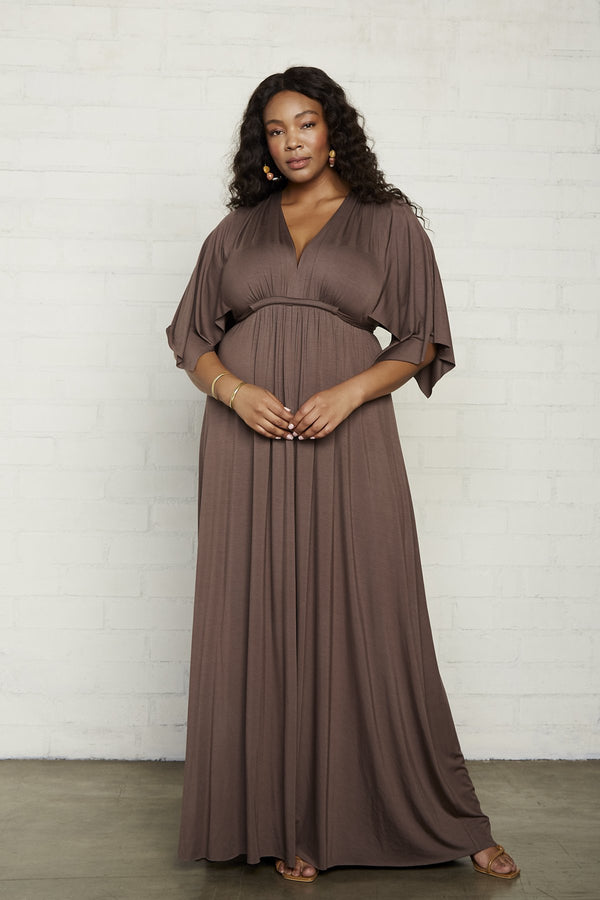 Long Caftan Dress - Plus Size