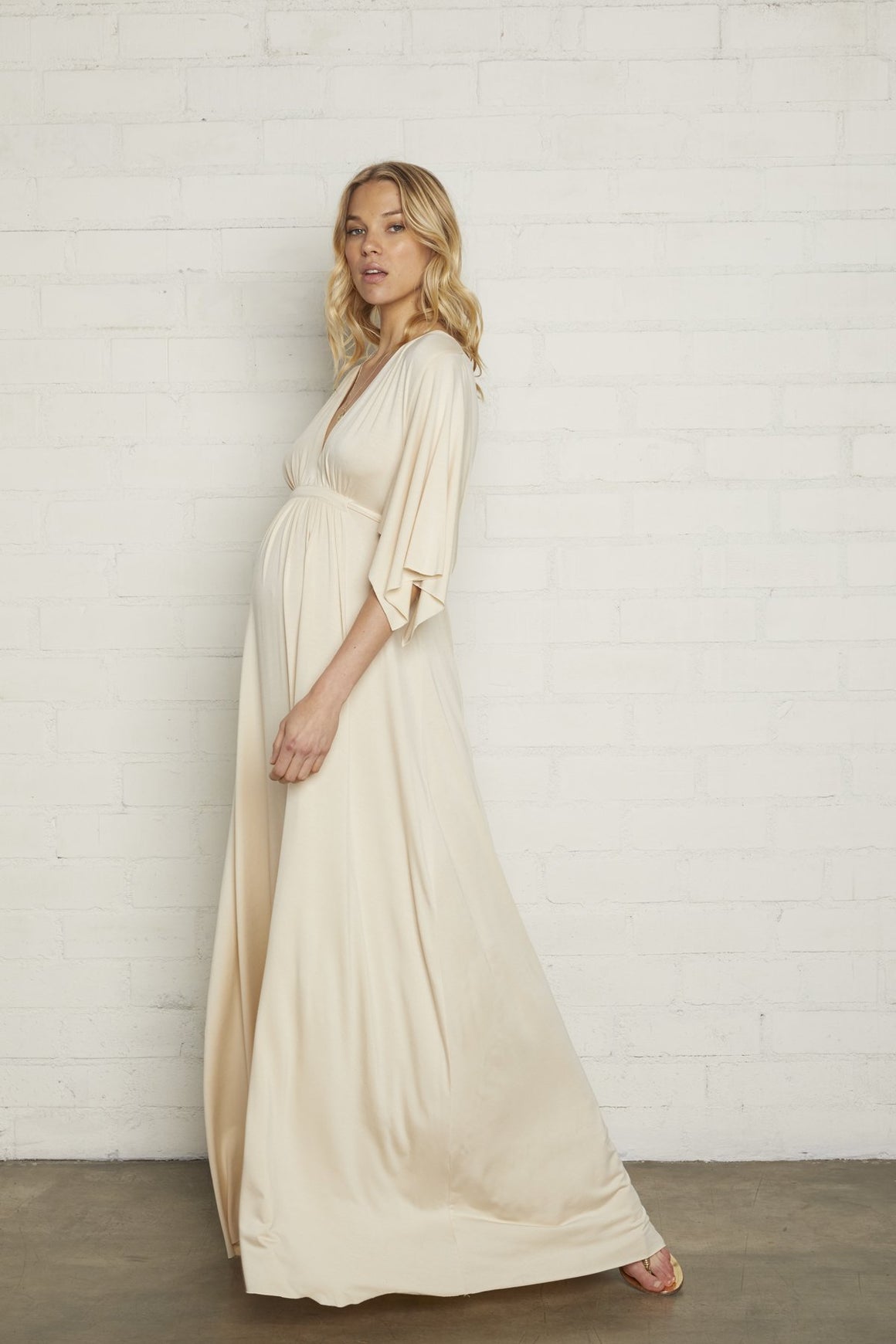 Long Caftan Dress - Maternity