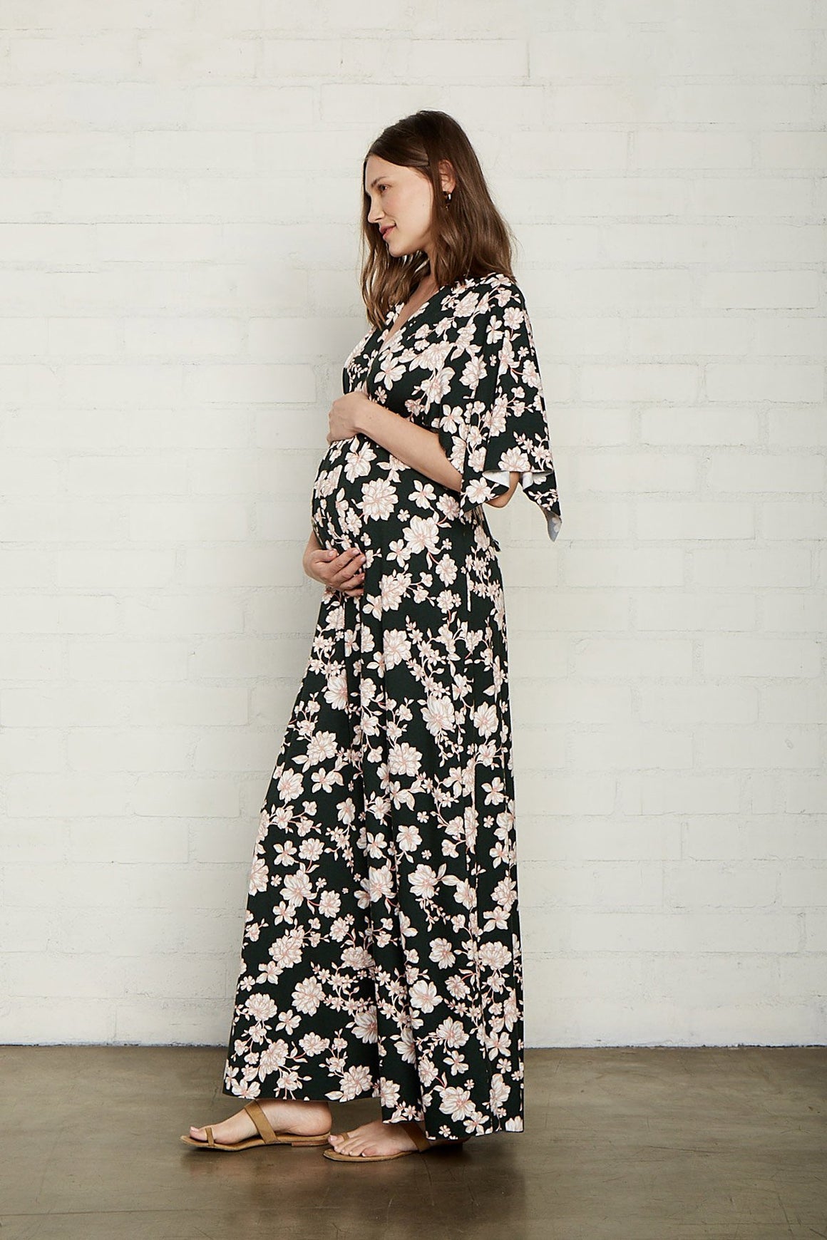 Long Caftan Dress - Maternity