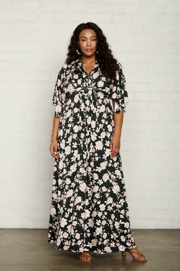 Long Caftan Dress - Plus Size