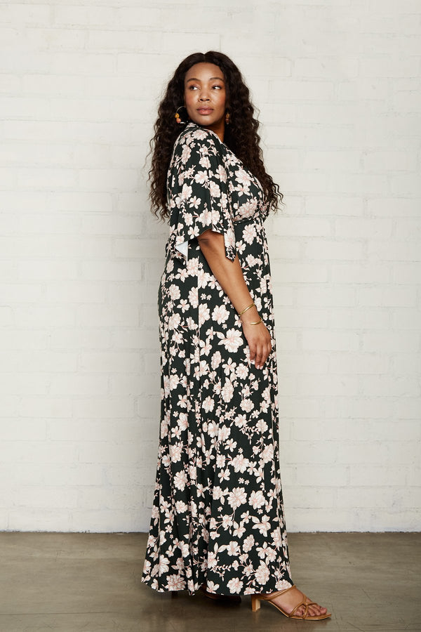 Long Caftan Dress - Plus Size