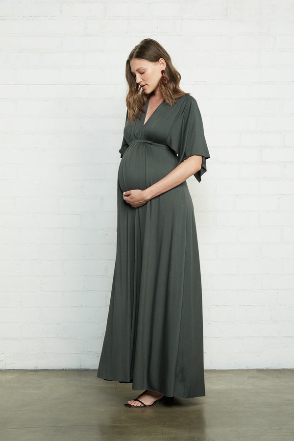 Long Caftan Dress - Maternity