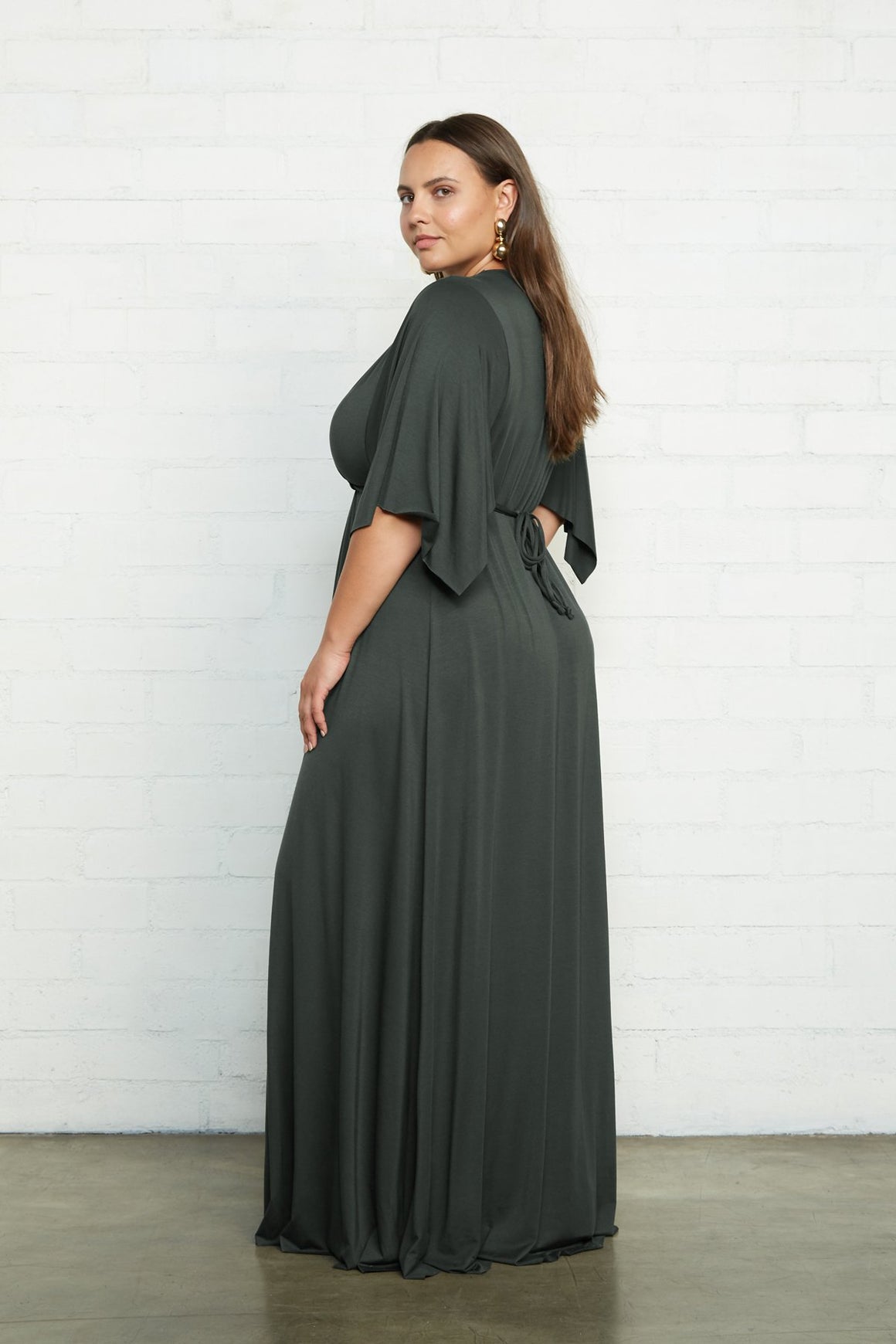 Long Caftan Dress - Plus Size