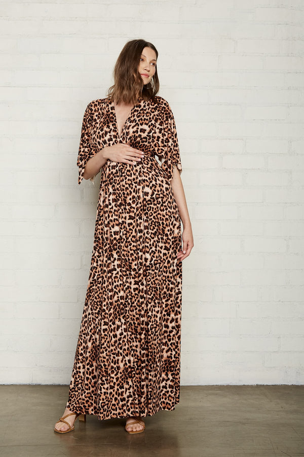Long Caftan Dress - Maternity