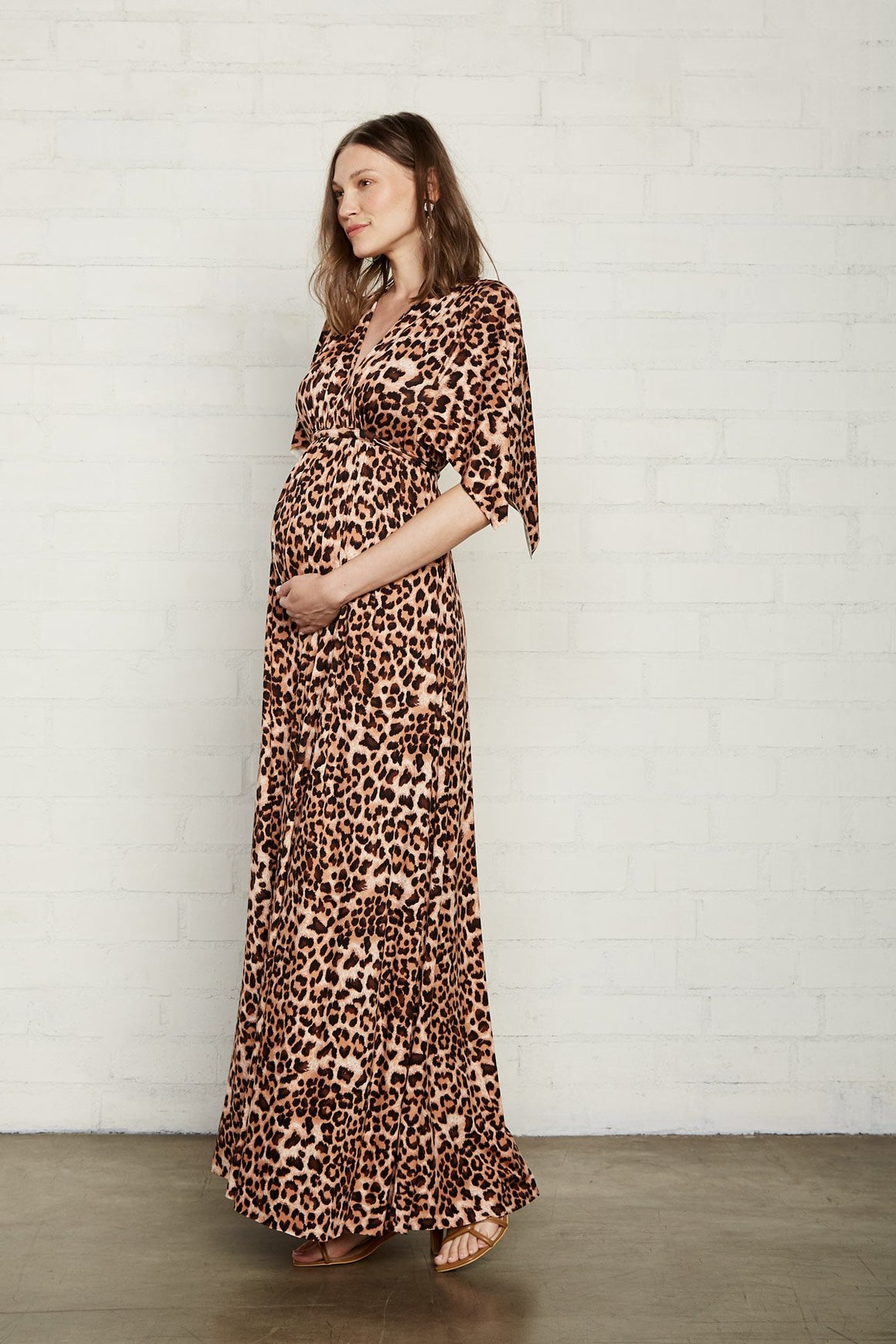 Long Caftan Dress - Maternity