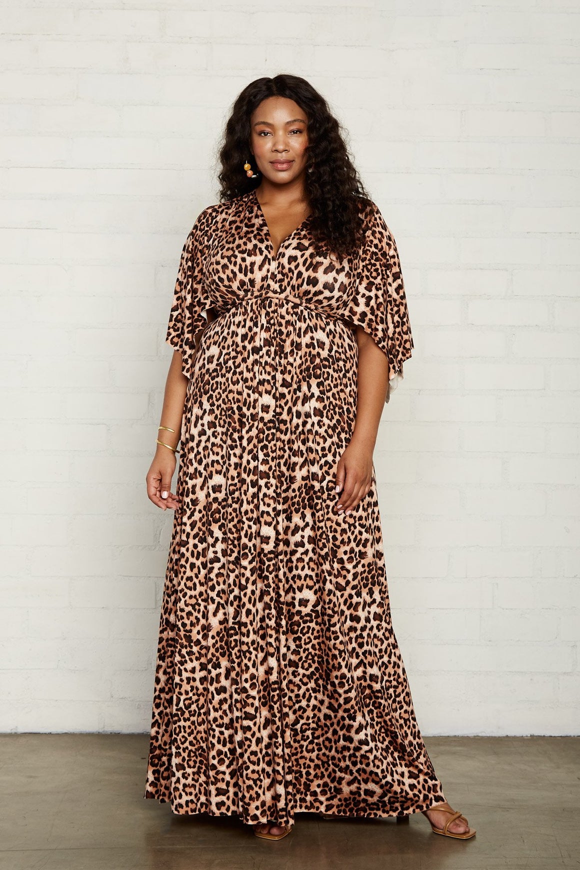 Long Caftan Dress - Plus Size