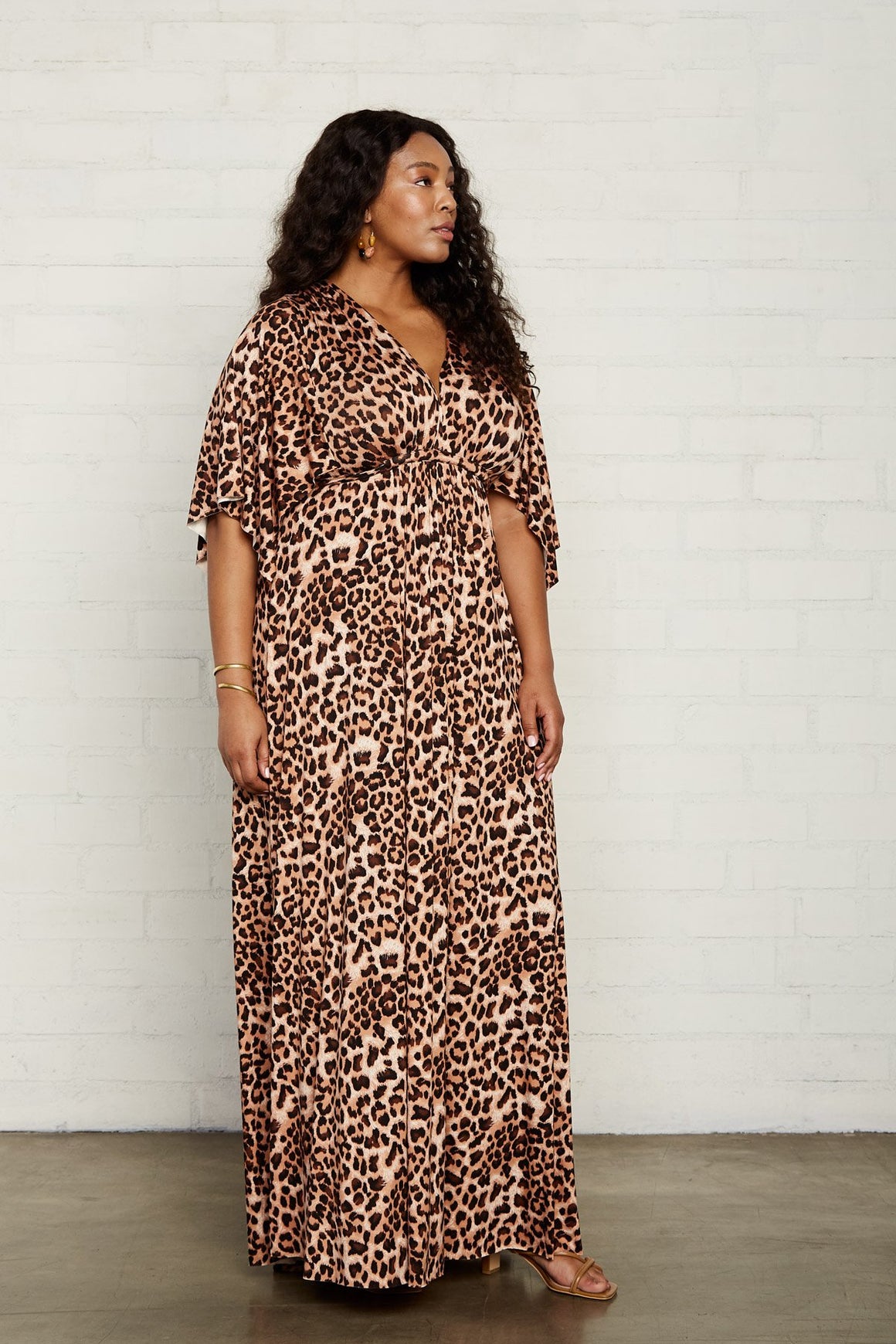 Long Caftan Dress - Plus Size