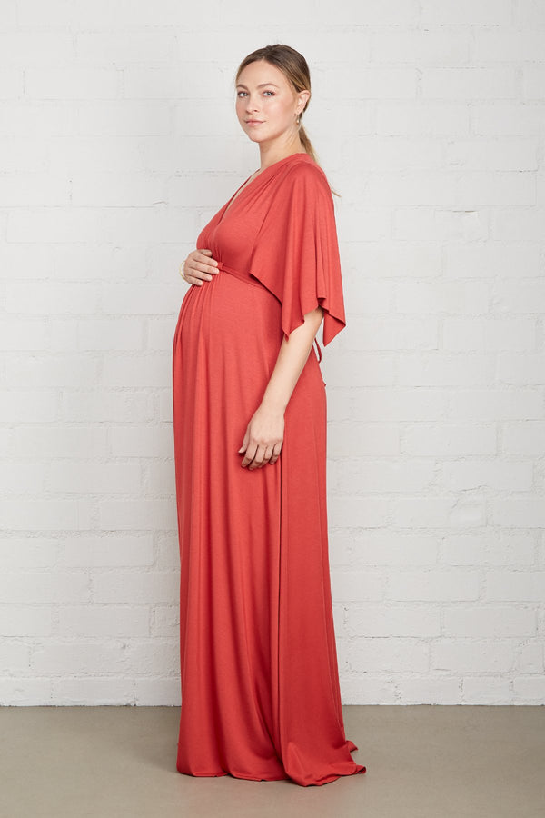 Long Caftan Dress - Maternity