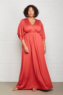 Long Caftan Dress - Plus Size
