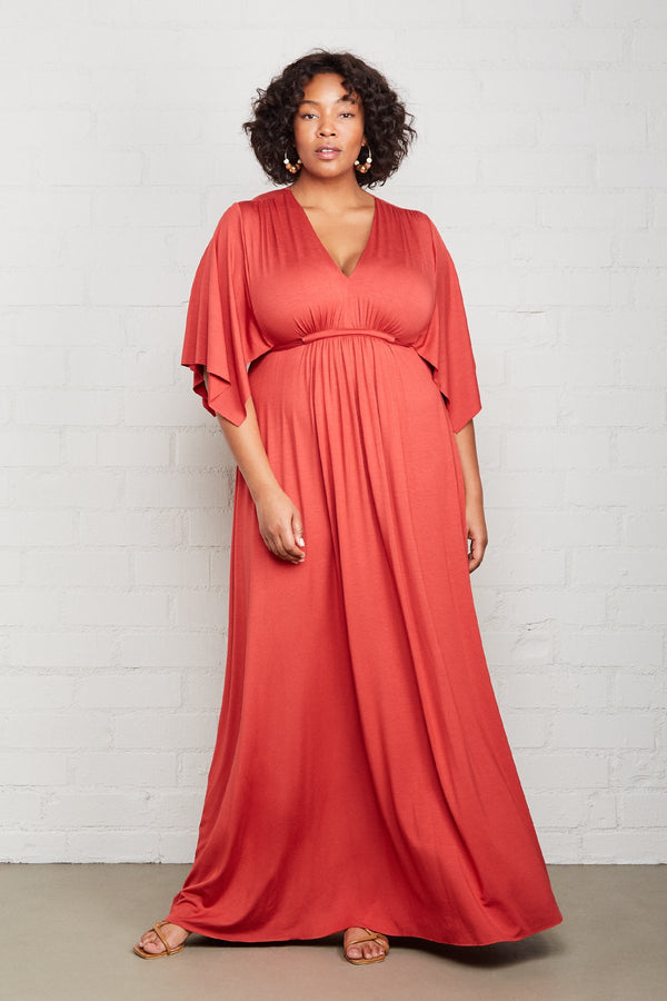 Long Caftan Dress - Plus Size