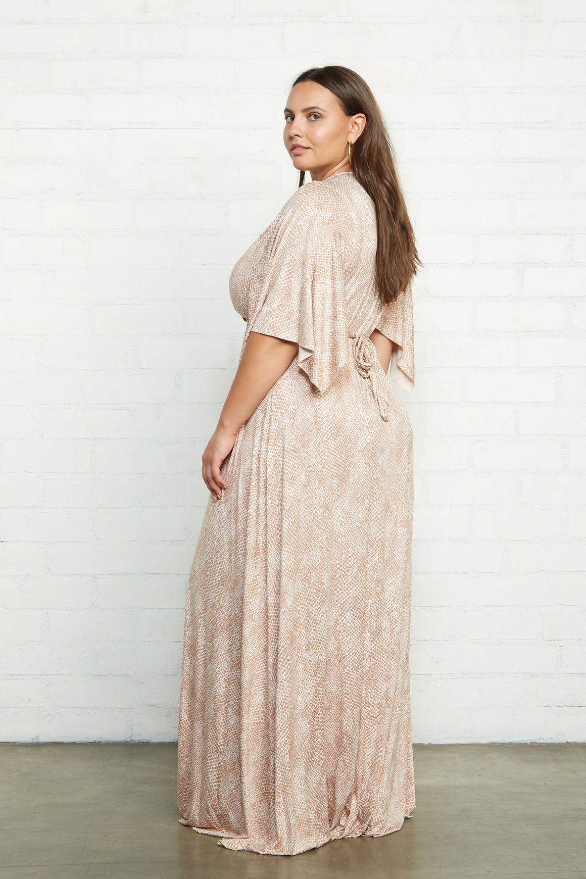 Long Caftan Dress - Plus Size