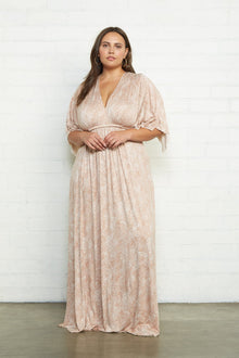Long Caftan Dress - Plus Size