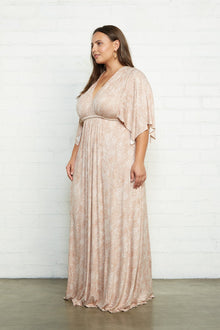 Long Caftan Dress - Plus Size