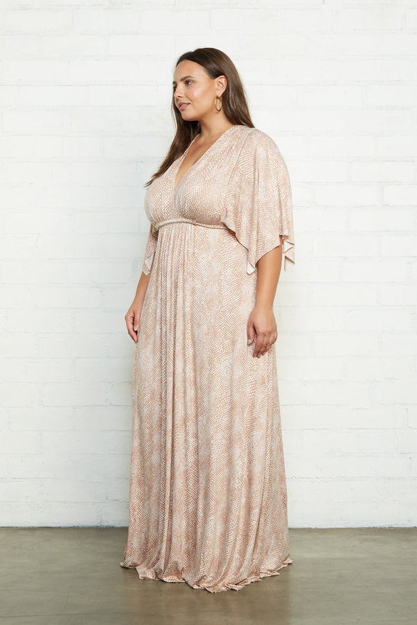 Long Caftan Dress - Plus Size