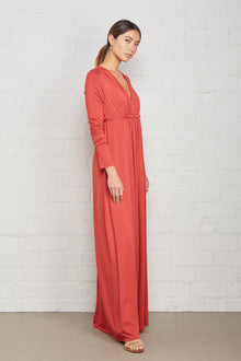 Long Sleeve Full Length Caftan Dress