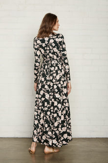 Long Sleeve Full Length Caftan - Maternity