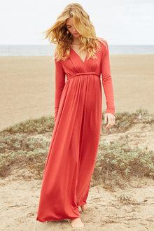 Long Sleeve Full Length Caftan Dress