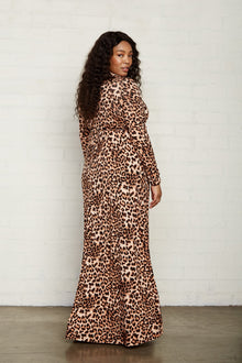 Long Sleeve Full Length Caftan - Plus Size
