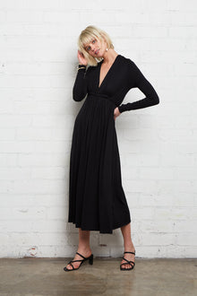 Long Sleeve Mid-Length Caftan