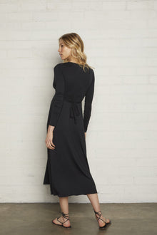 Long Sleeve Mid-Length Caftan - Maternity