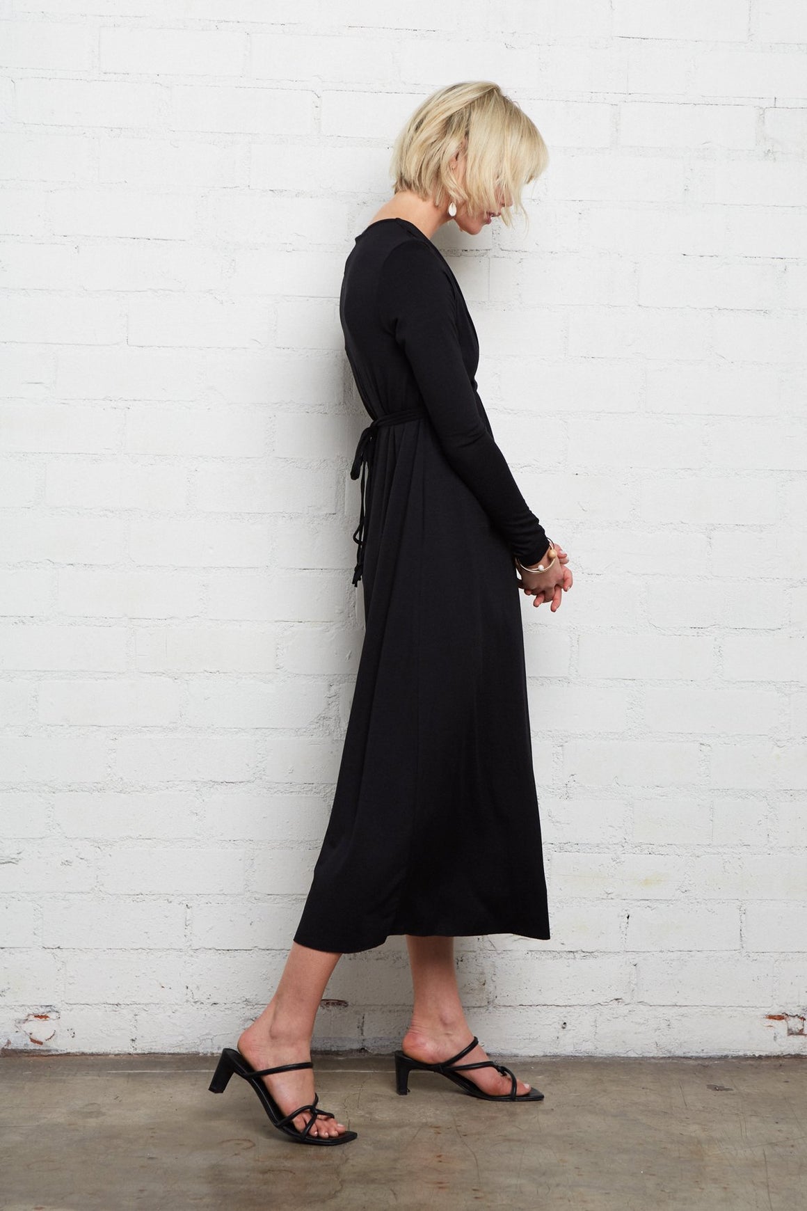 Long Sleeve Mid-Length Caftan