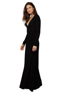 Long Wrap Dress